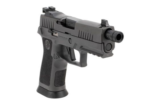 Sig Sauer P320 XCarry Legion 9mm Pistol has a 4.6 inch threaded barrel